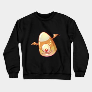 Cute Candy Corn Bat Crewneck Sweatshirt